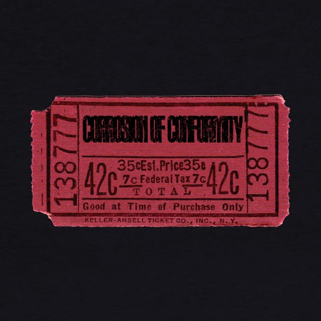 Corrosion of Conformity ticket by Halloween at Merryvale